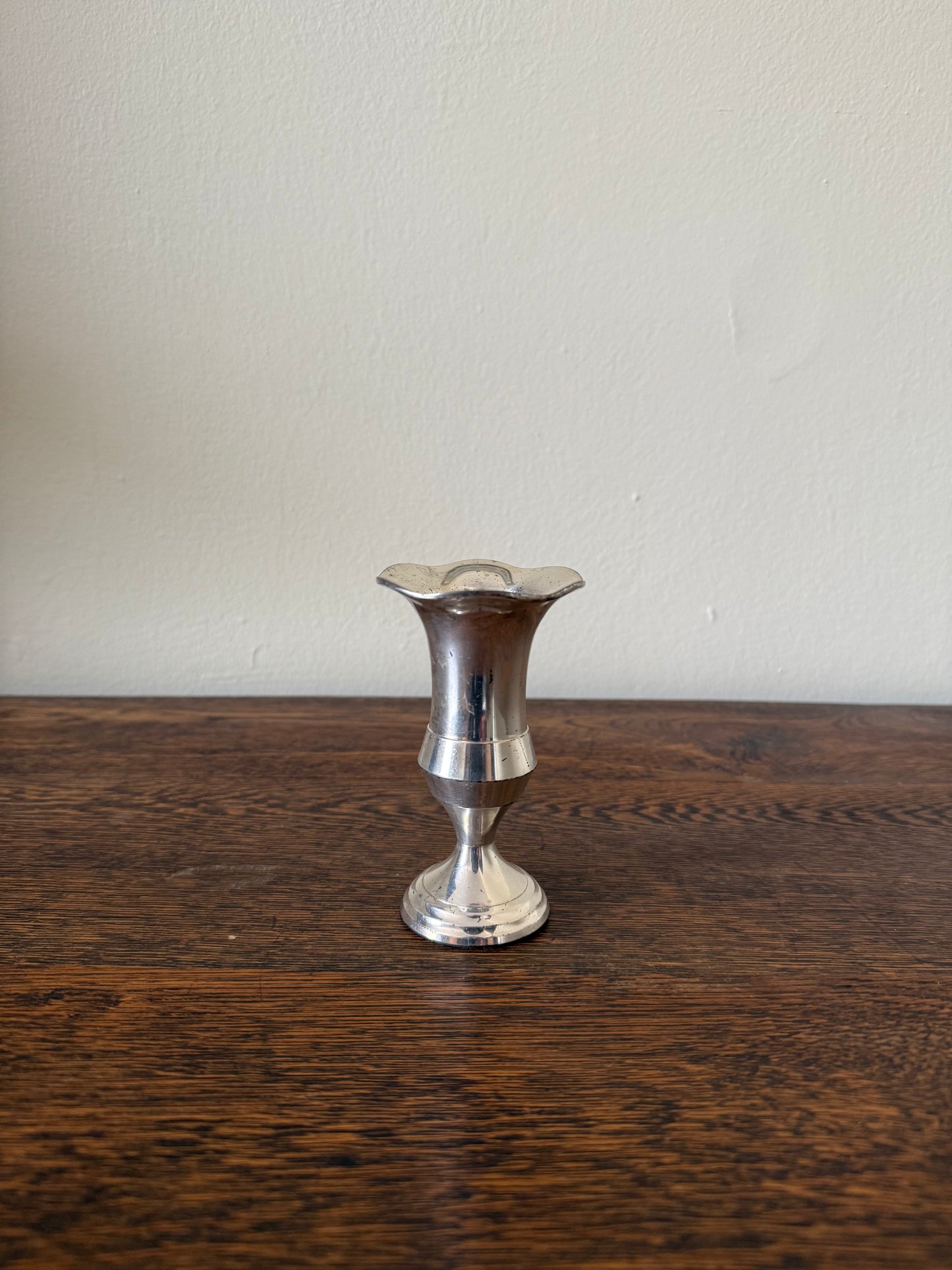 Silver Bud Vase