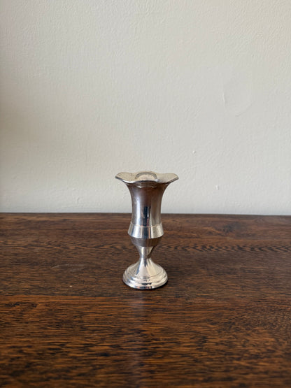 Silver Bud Vase