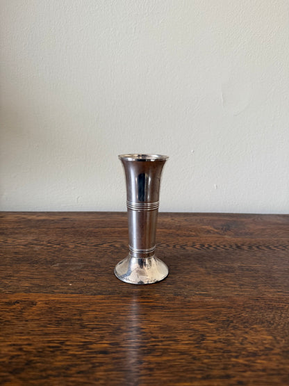 Silver Bud Vase