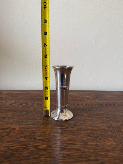 Silver Bud Vase