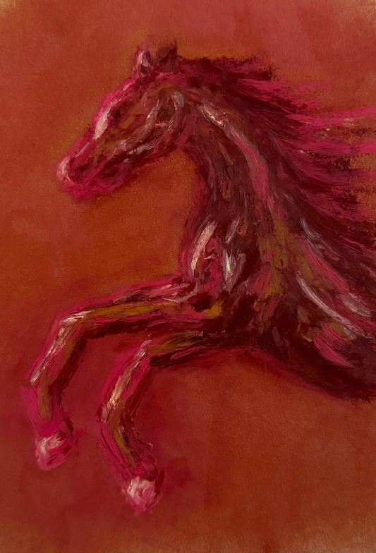 Fire Horse - 4x6 Print